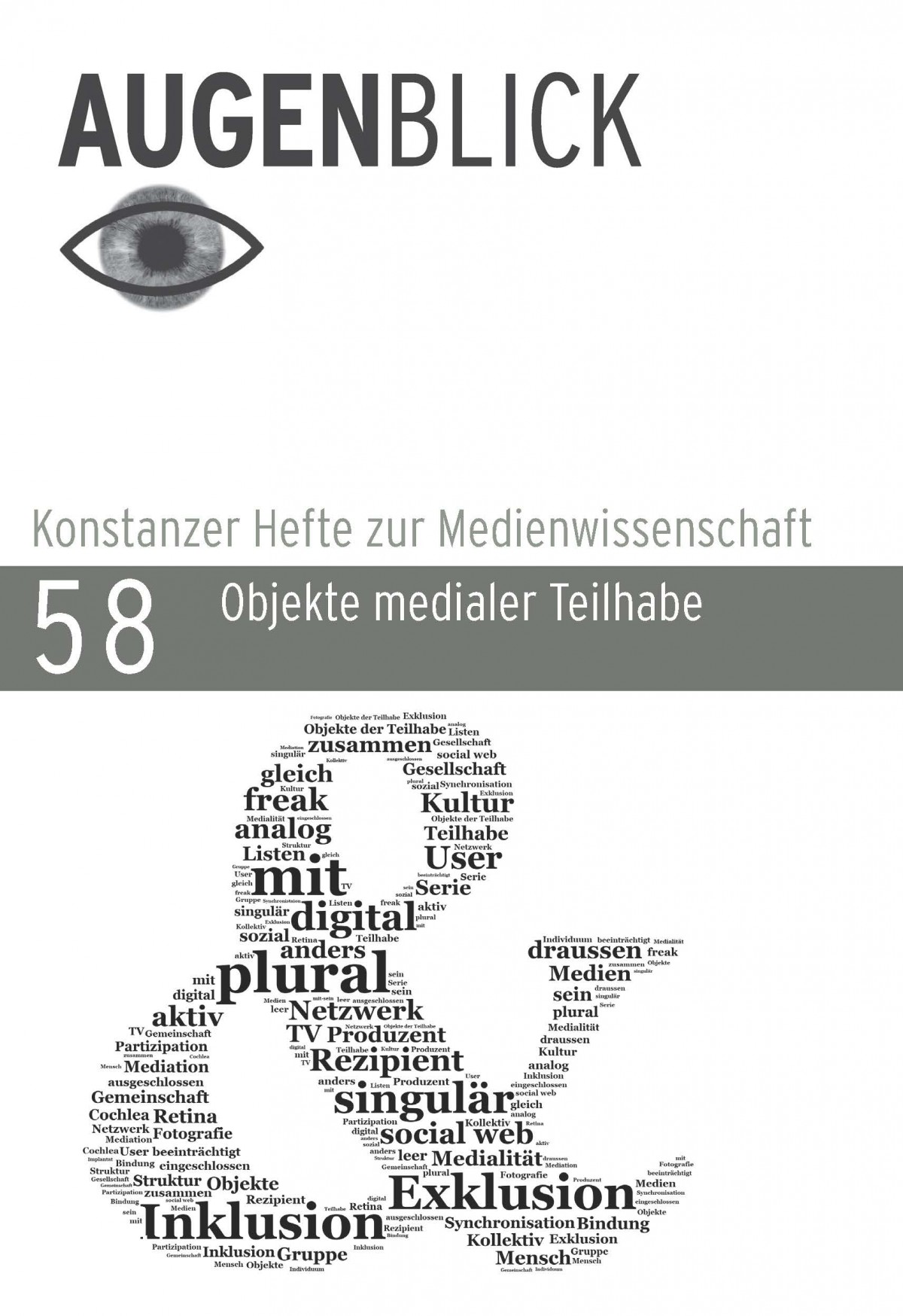 Cover der Zeitschrift Augenblick, Ausgabe 58