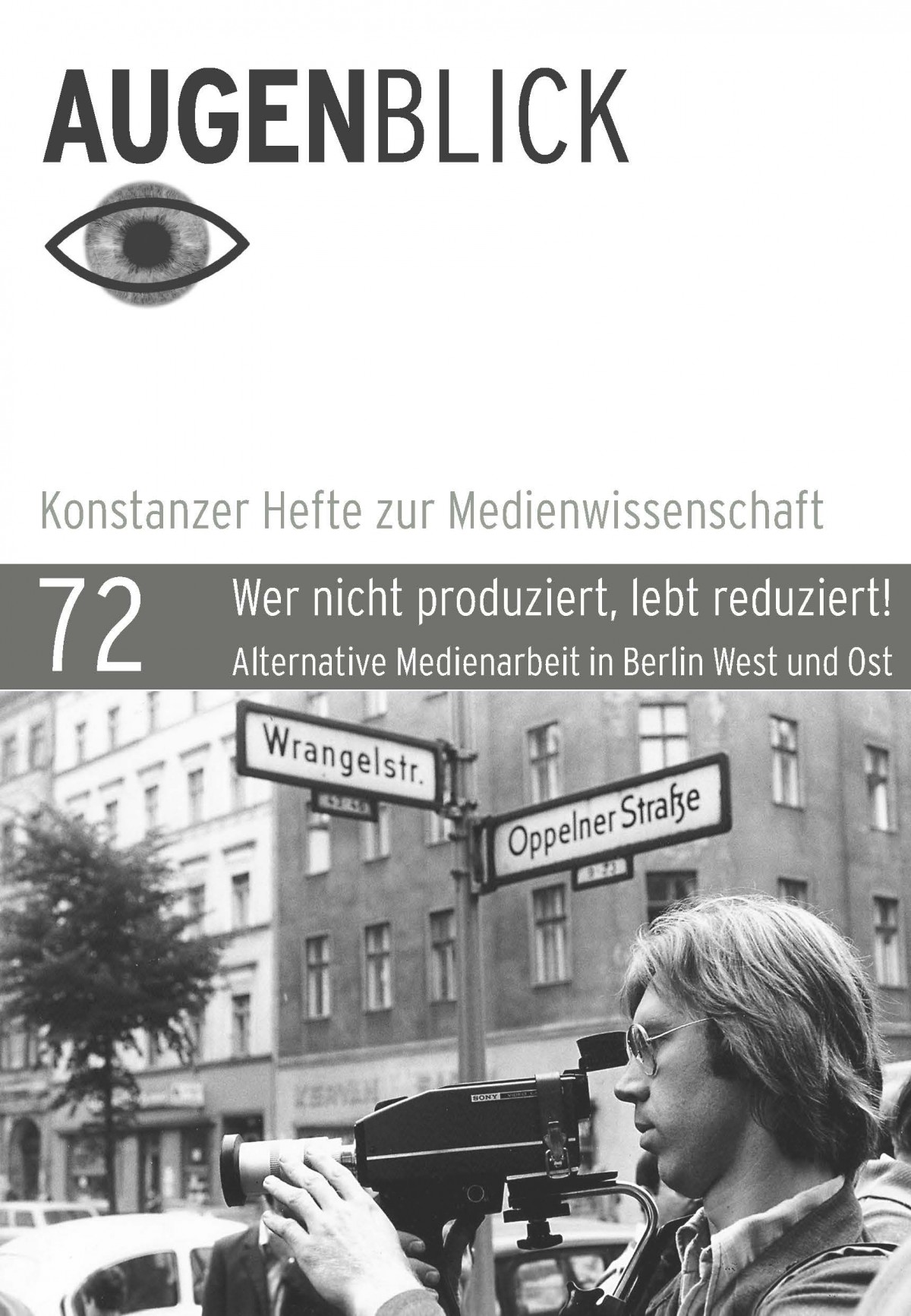 Cover der Zeitschrift Augenblick, Ausgabe 72