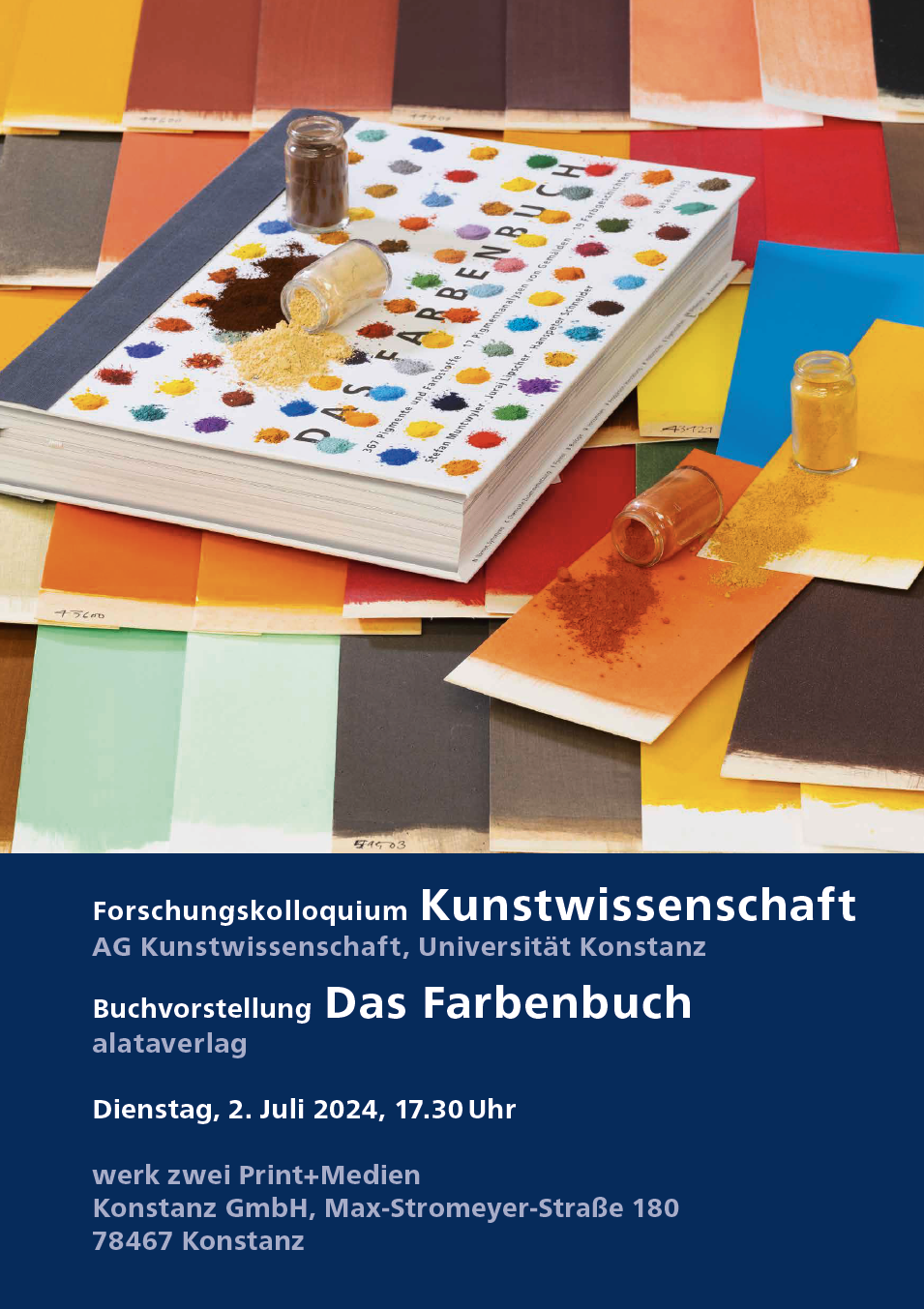 Flyer der Veranstaltung mit Titelbild und Veranstaltungsdaten